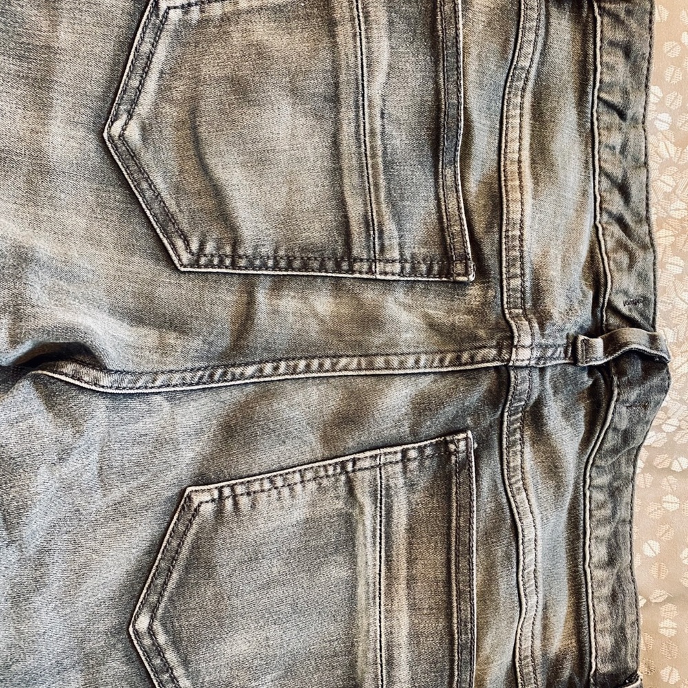 Faded Black Free People Jeans